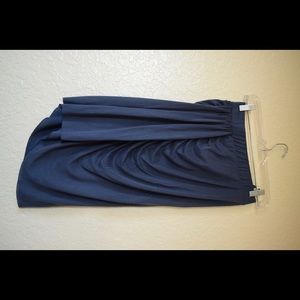Navy skirt